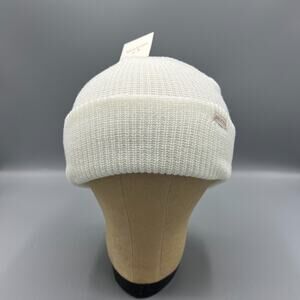 NWT Brixton Alpha W Beanie One Size New White
